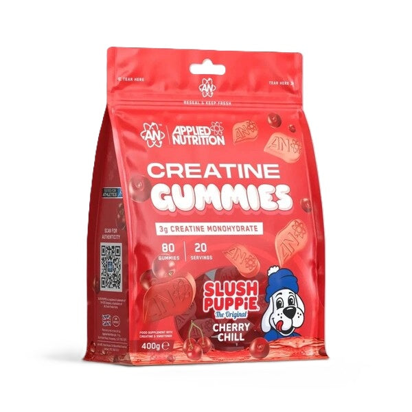 Creatine Gummies - Slush Puppie Cherry Hill - 80 gummies