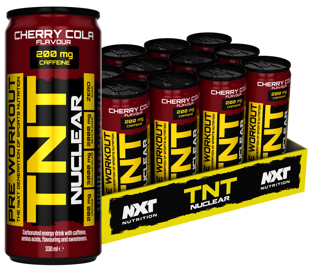 NXT Nutrition TNT Nuclear - Cherry Cola - 12x330ml
