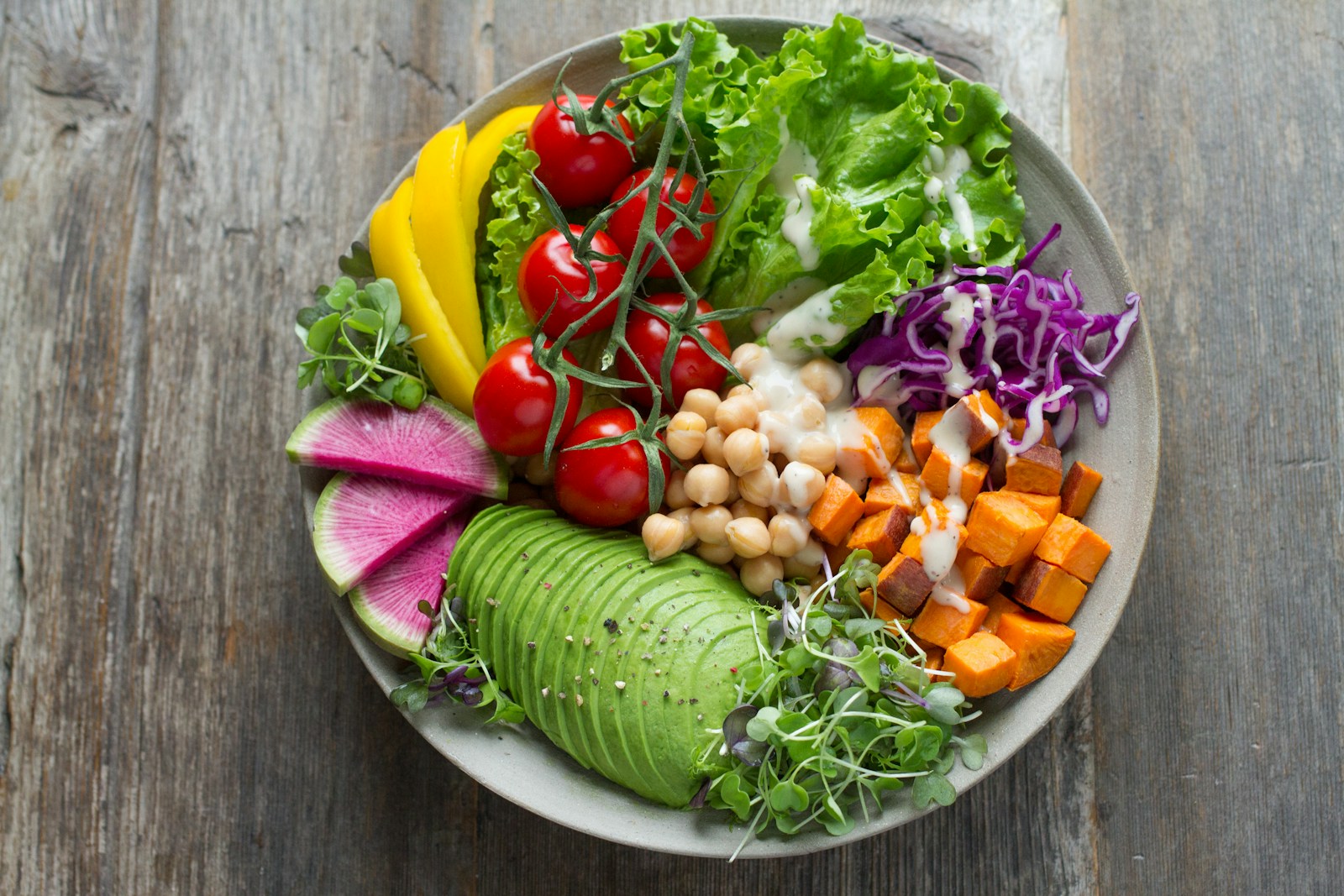 Healthy recovery meal for sleep and wellness