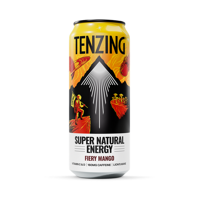 Tenzing Natural Energy Fiery Mango 500ml