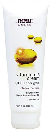 NOW Foods Vitamin D-3 Cream