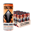 Tenzing Natural Energy 12x330ml Peach & Honey Melon