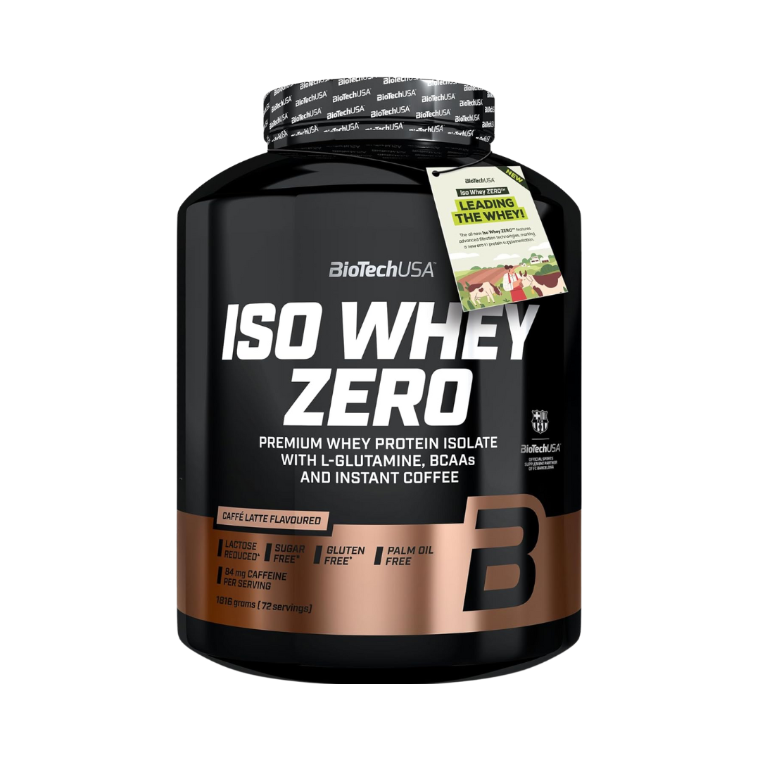 BioTech USA Iso Whey Zero 1.816kg Caffe Latte