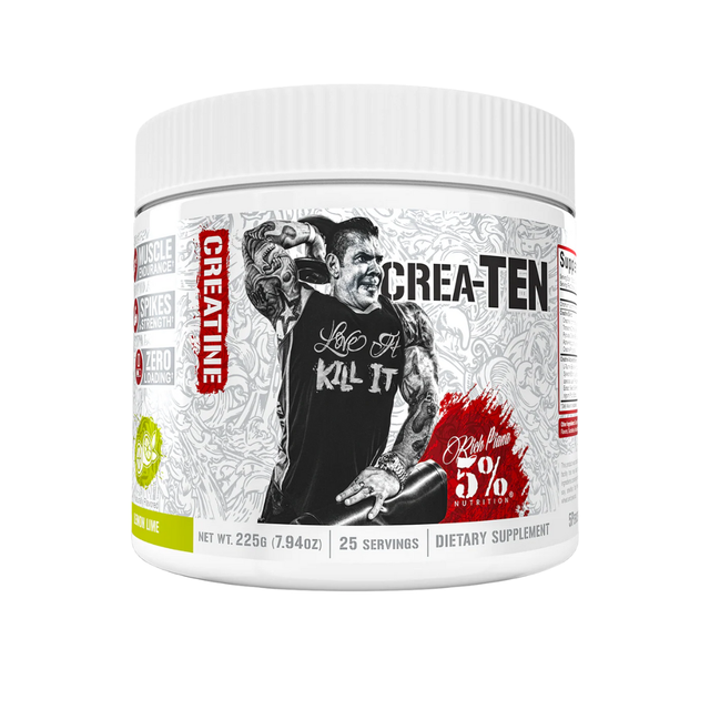 Rich Piana 5% Nutrition CREA-TEN Legendary Series 225g Lemon Lime