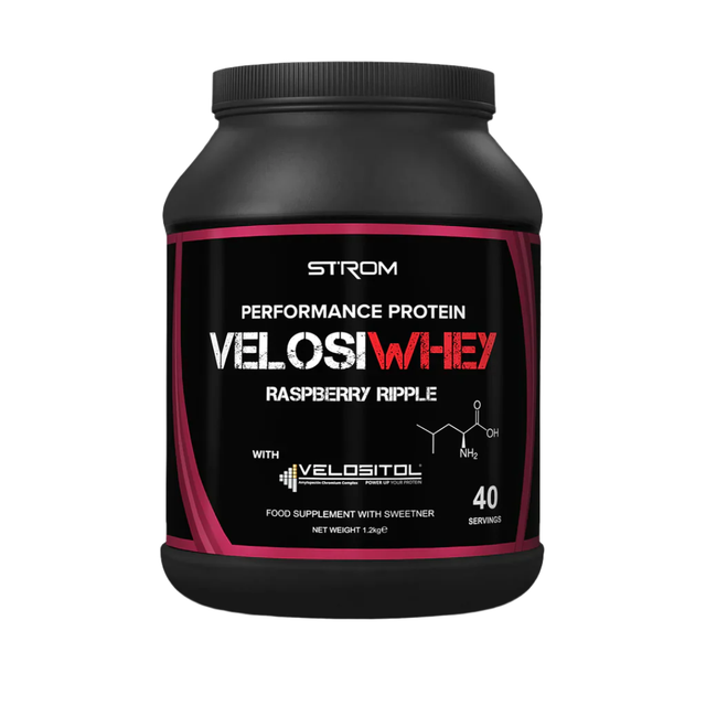 Strom Sports VelosiWhey  1.2kg Raspberry Ripple