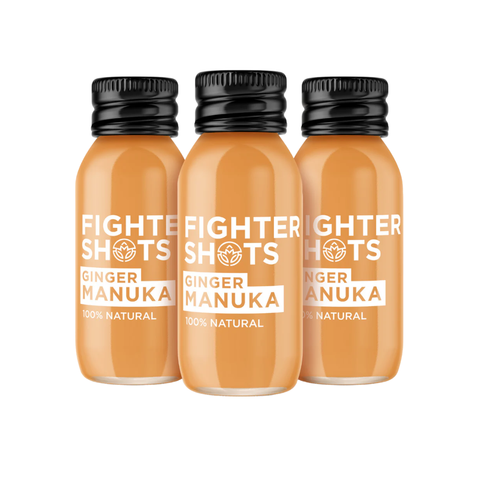 Fighter Shots 12x60ml Ginger Manuka Honey