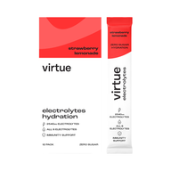 Virtue Clean Energy Electrolytes Hydration 12x5g Strawberry Lemonade