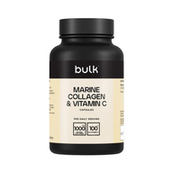 Bulk Marine Collagen & Vitamin C 500mg 180 Caps