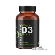 Feel Supreme Vitamin D3 5000iu 60 Tabs