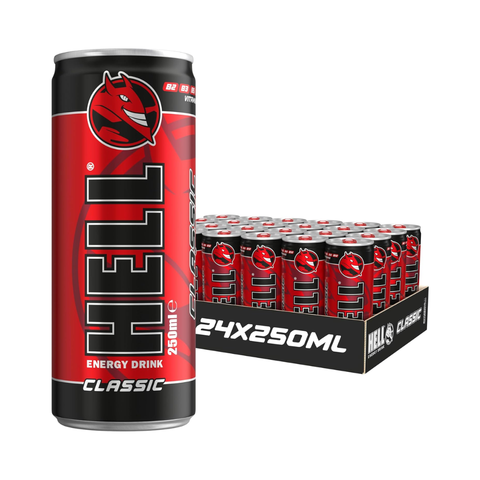 Hell Energy Energy Drink 24x250ml CLAssic