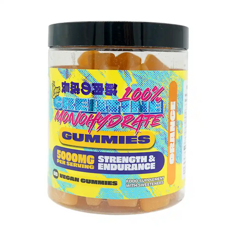 Chaos Crew Creatine Gummies 120Softgels Orange