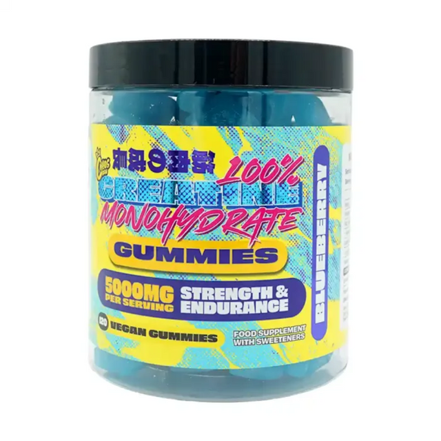 Chaos Crew Creatine Gummies 120Softgels Blueberry