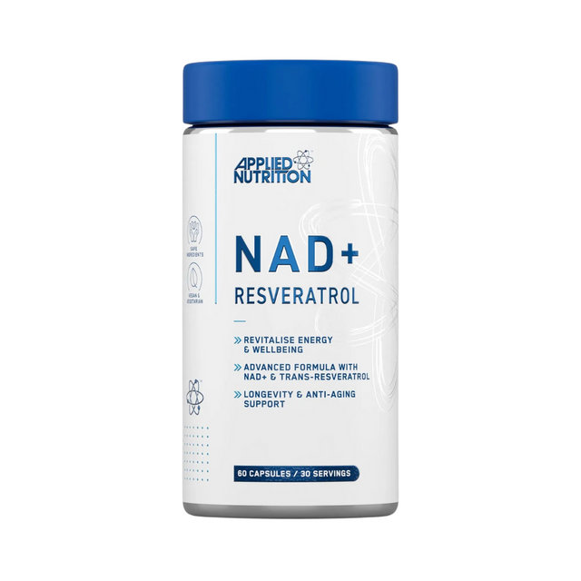 Applied Nutrition NAD+ RESVERATROL 60Caps