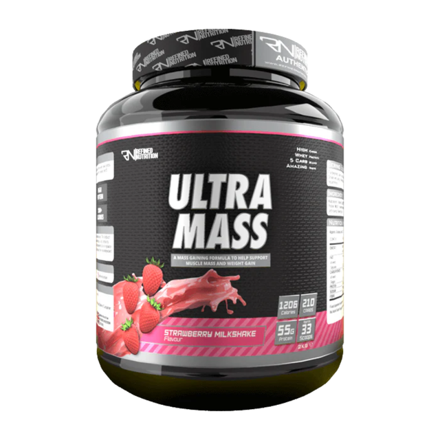 Refined Nutrition Ultra Mass 2kg Strawberry Milkshake