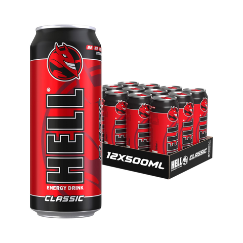 Hell Energy Energy Drink 12x500ml CLAssic