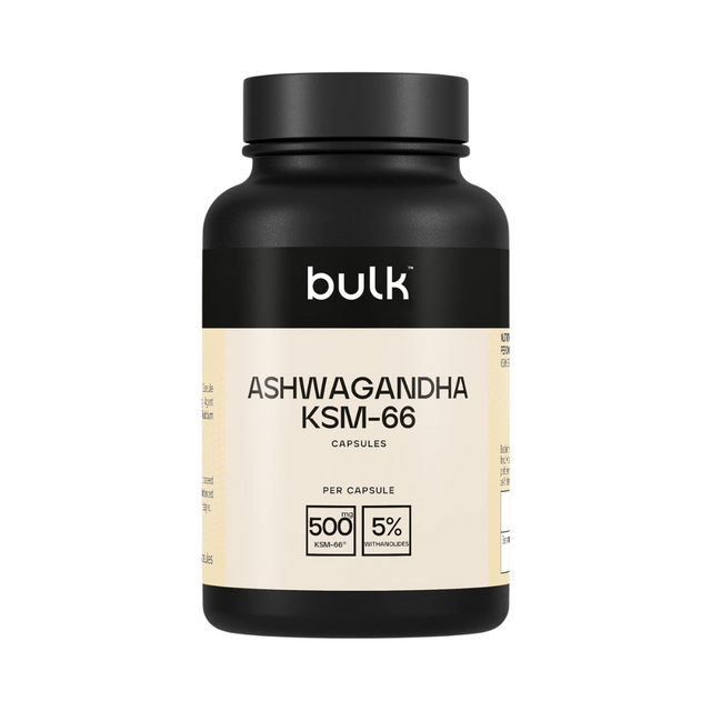Bulk KSM-66 Ashwagandha 500mg 30 Caps