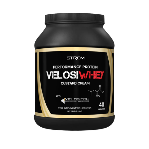 Strom Sports VelosiWhey  1.2kg Custard Cream