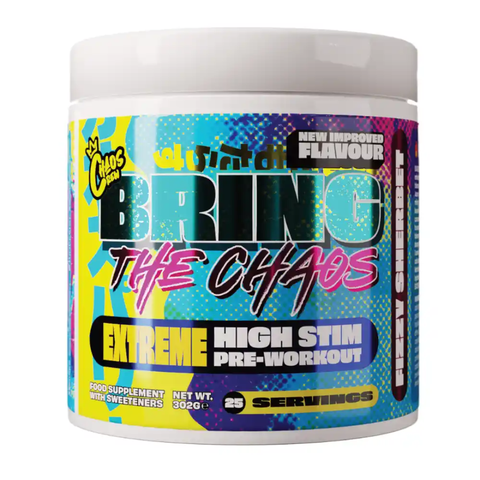 ChaosCrew Bring The Chaos (New Improved Flavour) 302g Giant Strawberries