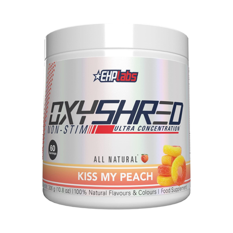 EHP Labs OxyShred Non-Stim 380g Kiss My Peach
