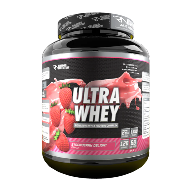 Refined Nutrition Ultra Whey 2kg Strawberry Delight