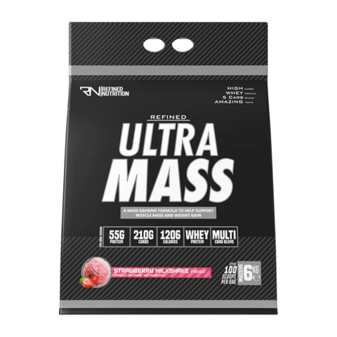 Refined Nutrition Ultra Mass 6kg Strawberry Milkshake
