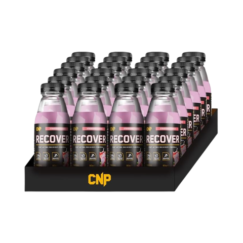 CNP Recover Shake and Take 24x80g Bottles Strawberry