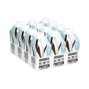 Grounded Protein M*lkshake 12x490ml Mint Chocolate — Grounded — image 1