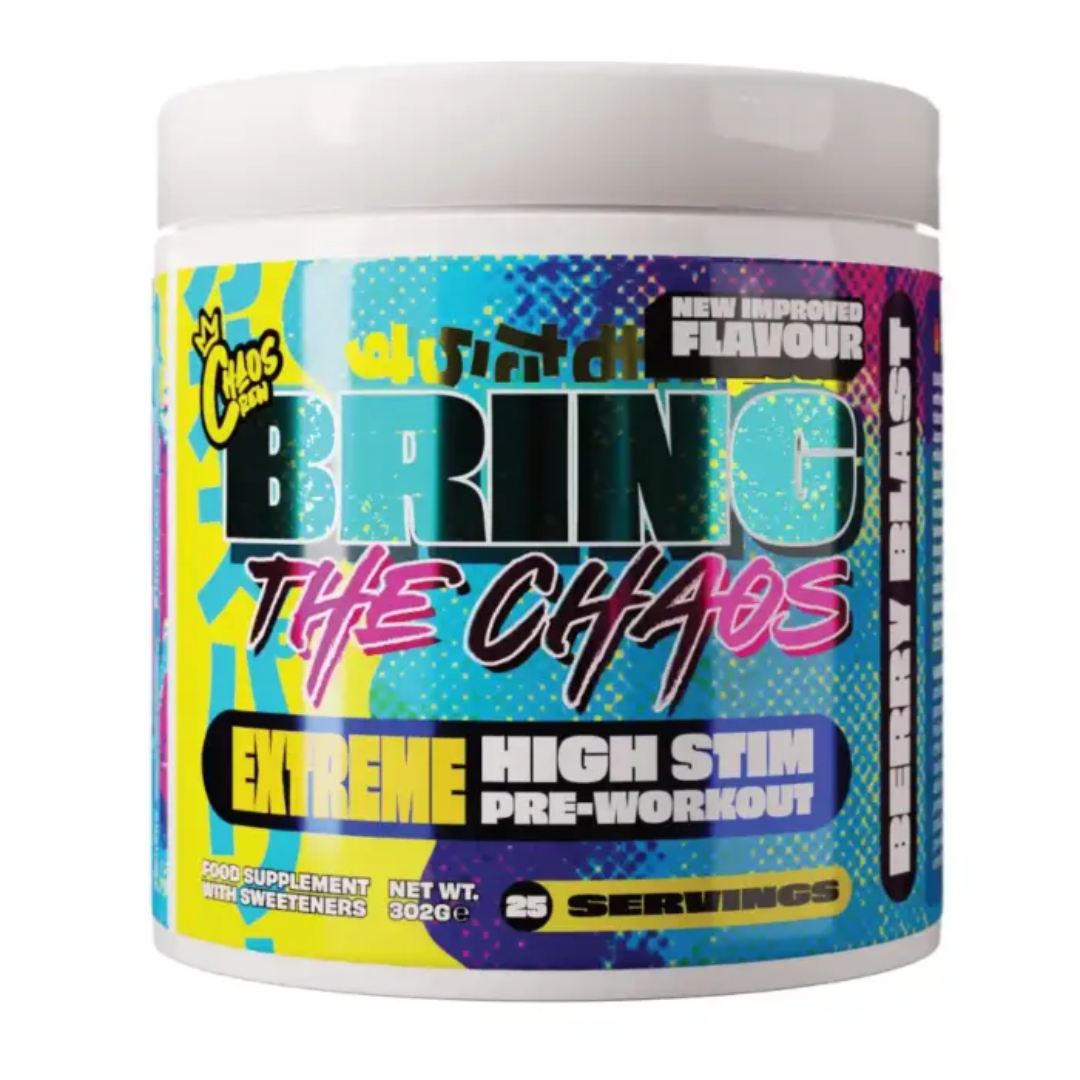 ChaosCrew Bring The Chaos (New Improved Flavour) 302g Berry Blast