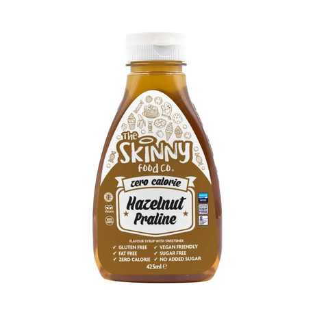The Skinny Food Co Skinny Syrup 425ml Hazelnut Praline
