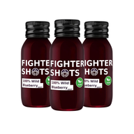 Fighter Shots 12x60ml Pure Wild Blueberry