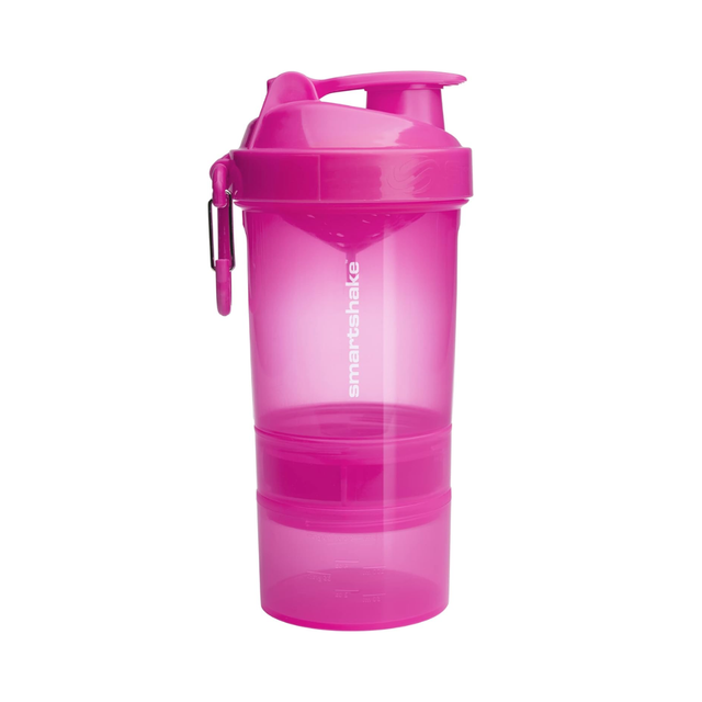 Smartshake O2Go Shaker 600ml Neon Pink