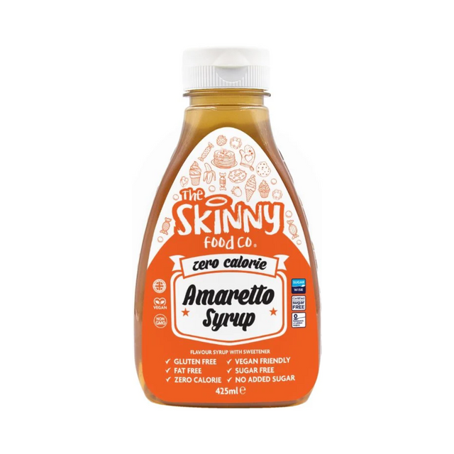 The Skinny Food Co Zero Calorie Syrup 425ml Amaretto