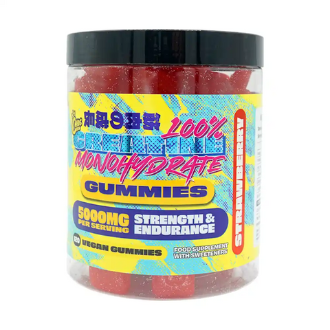 Chaos Crew Creatine Gummies 120Softgels Strawberry