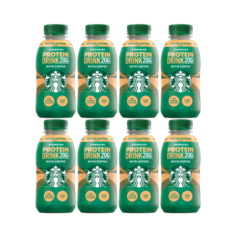 Starbucks Protein PET 8x330ml Caramel Hazelnut