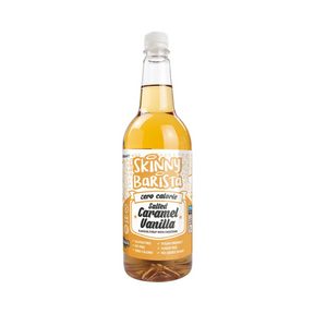 The Skinny Food Co Skinny Barista Zero Calorie Coffee Syrup 1000ml Salted Caramel Vanilla
