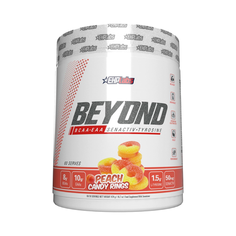 EHP Labs Beyond BCAA EAA 474g Peach Candy Rings