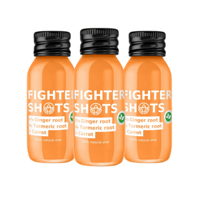 Fighter Shots 12x60ml Ginger + Turmeric + Carrot