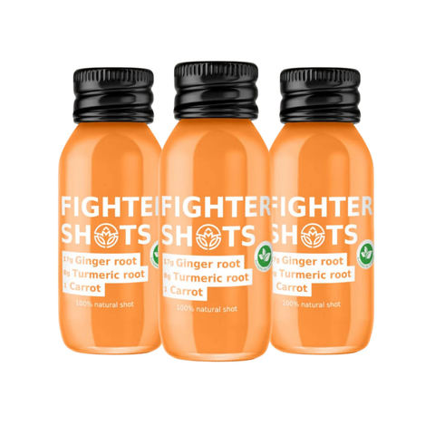 Fighter Shots 12x60ml Ginger + Turmeric + Carrot