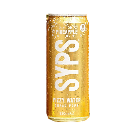 SYPS Fizzy Water 12x330ml Pineapple