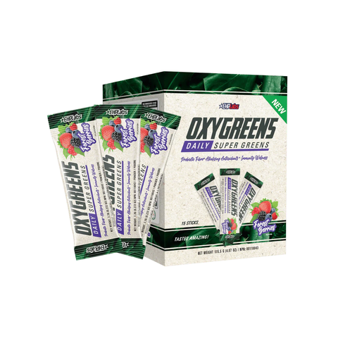EHP Labs OxyGreens 15 Stick Pack 15x115.5g Forest Berries