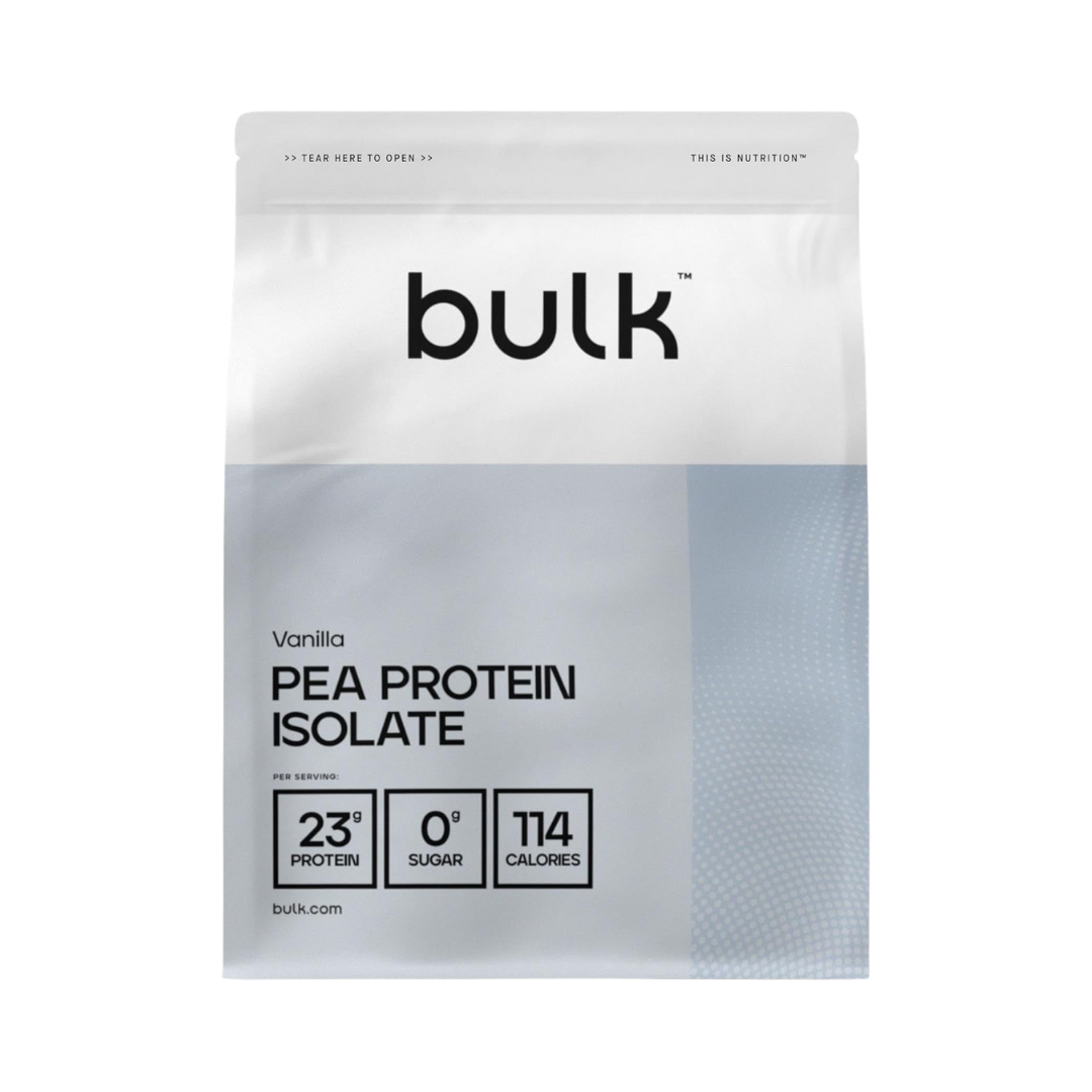 Bulk Pea Protein Isolate 1kg Vanilla