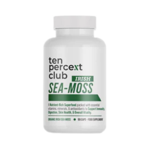 The Ten Percent Club Irish Sea Moss 90 Caps