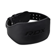 RDX Belt 6" Leather 3XL Black