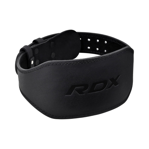RDX Belt 6" Leather 3XL Black