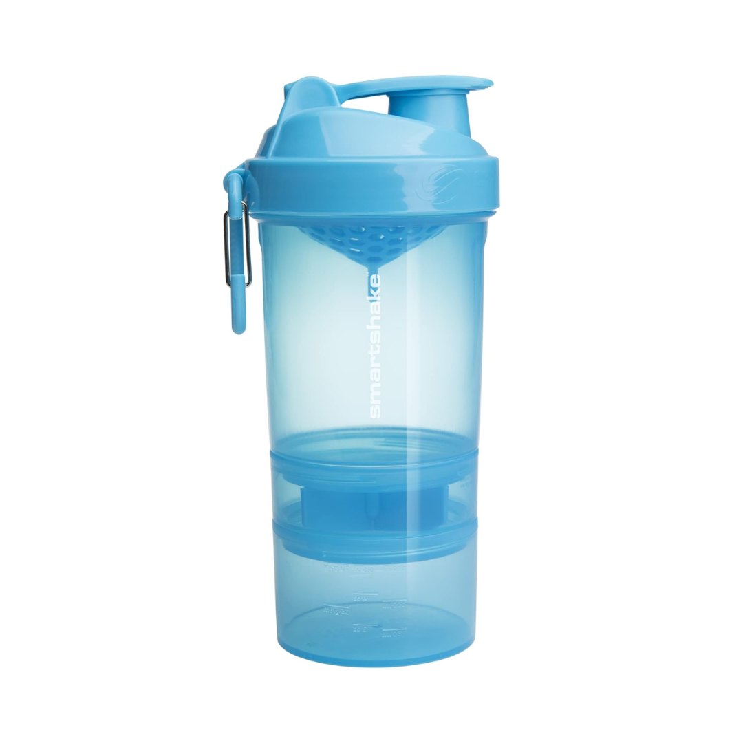 Smartshake O2Go Shaker 600ml Neon Blue