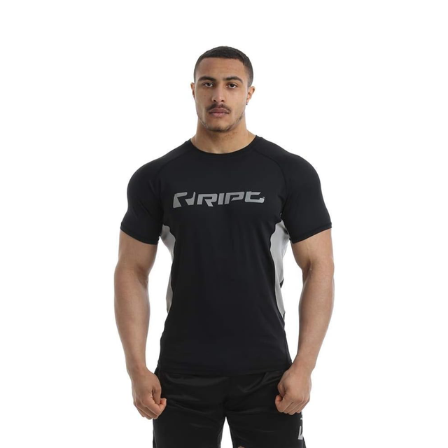 RIPT Contrast Performance T-Shirt L Black