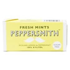 Peppersmith Mints 12x15g Lemon Mint