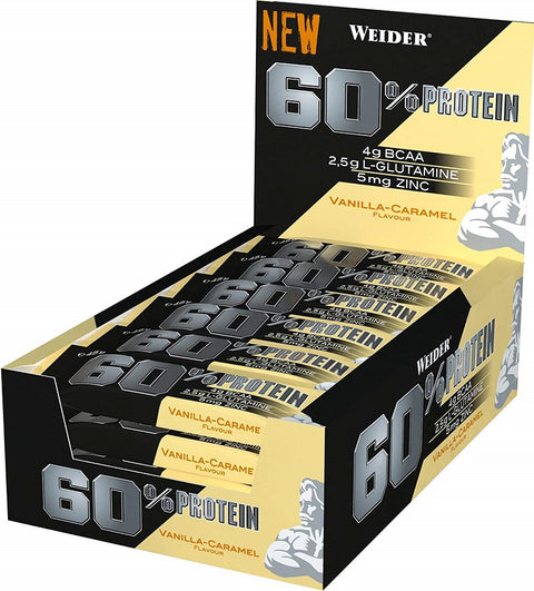 60% Protein Bar - Salted Peanut-Caramel - 24 x 45g