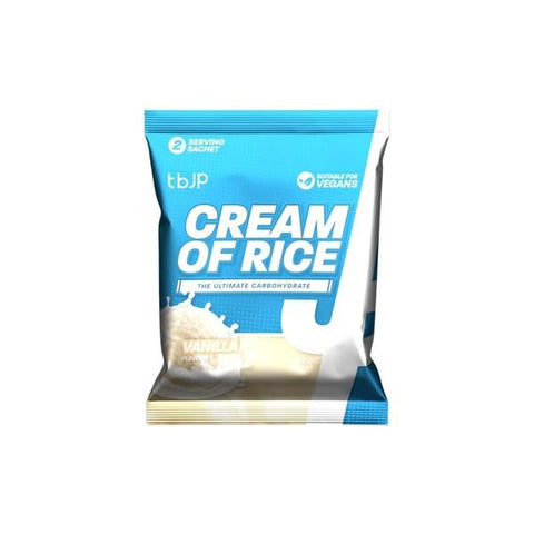 Trained By JP Cream Of Rice Sachet 50g Vanilla