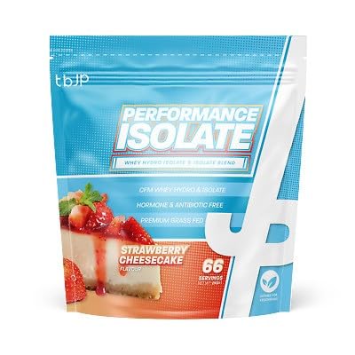 Trained By JP Performance Isolate 2kg Strawberry Cheesecake